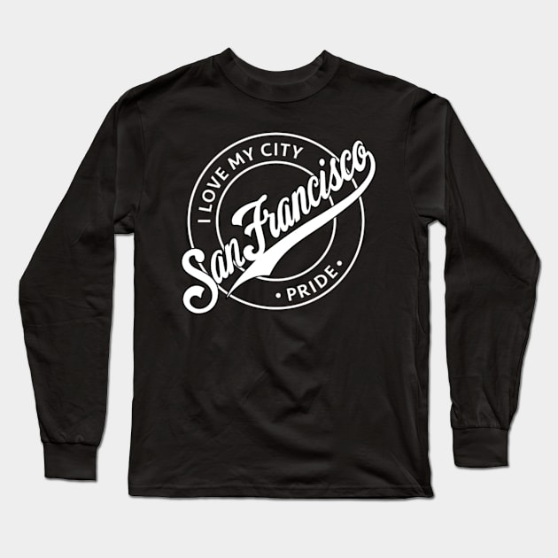 san francisco pride Long Sleeve T-Shirt by janvimar